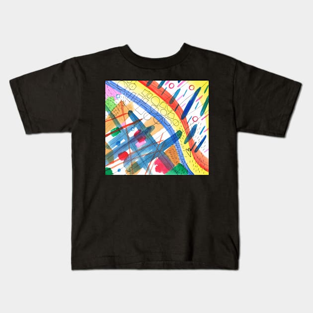 Nrf2 Kids T-Shirt by lvsuz